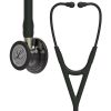 Stetoscop Littmann Cardiology IV Negru capsula fumurie reflexie oglinda 6204