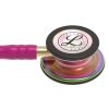 Stetoscop 3M Littmann Classic III Roz inchis cu capsula curcubeu 5806 - capsula