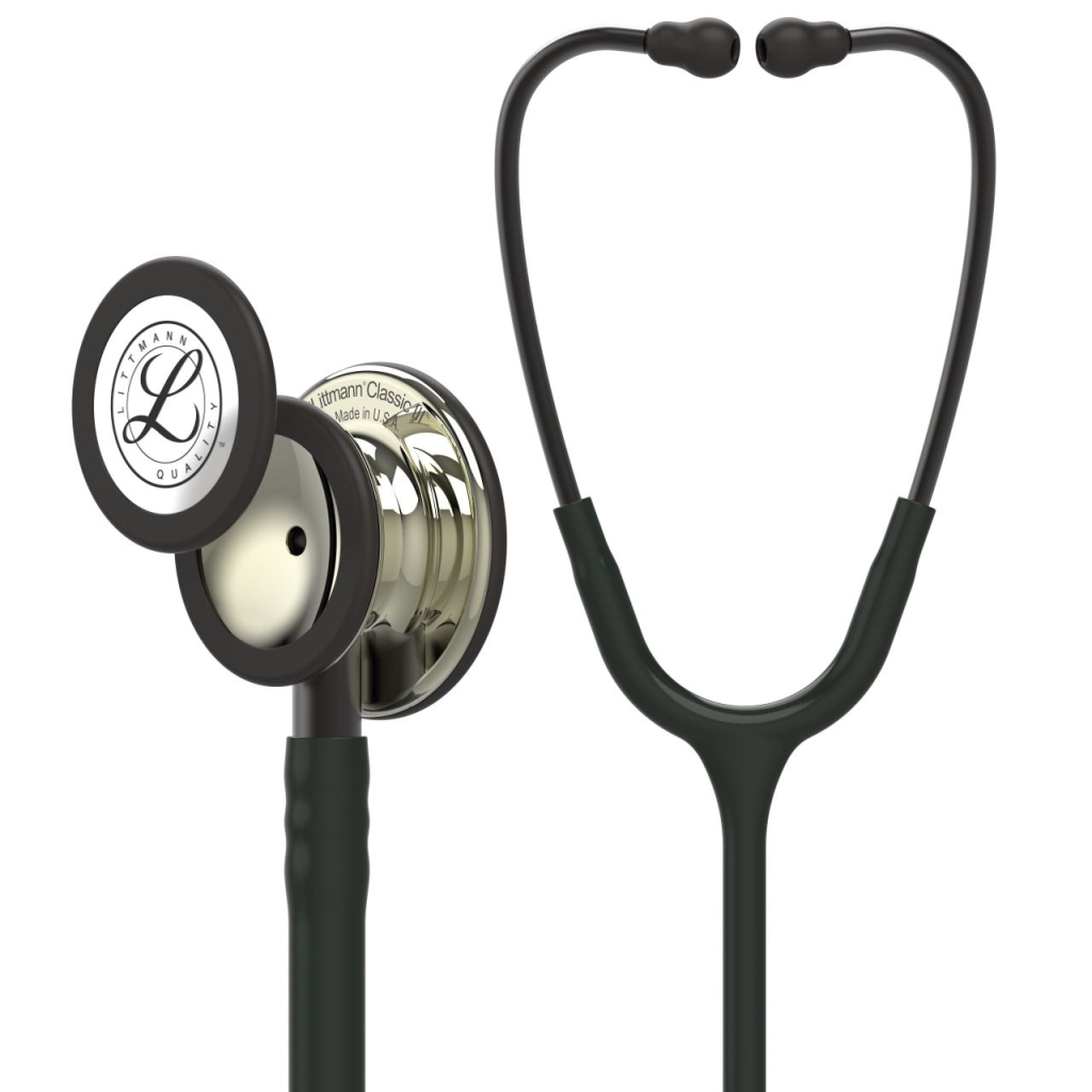  Stetoscop Littmann Classic III Negru cu capsula sampanie 5861